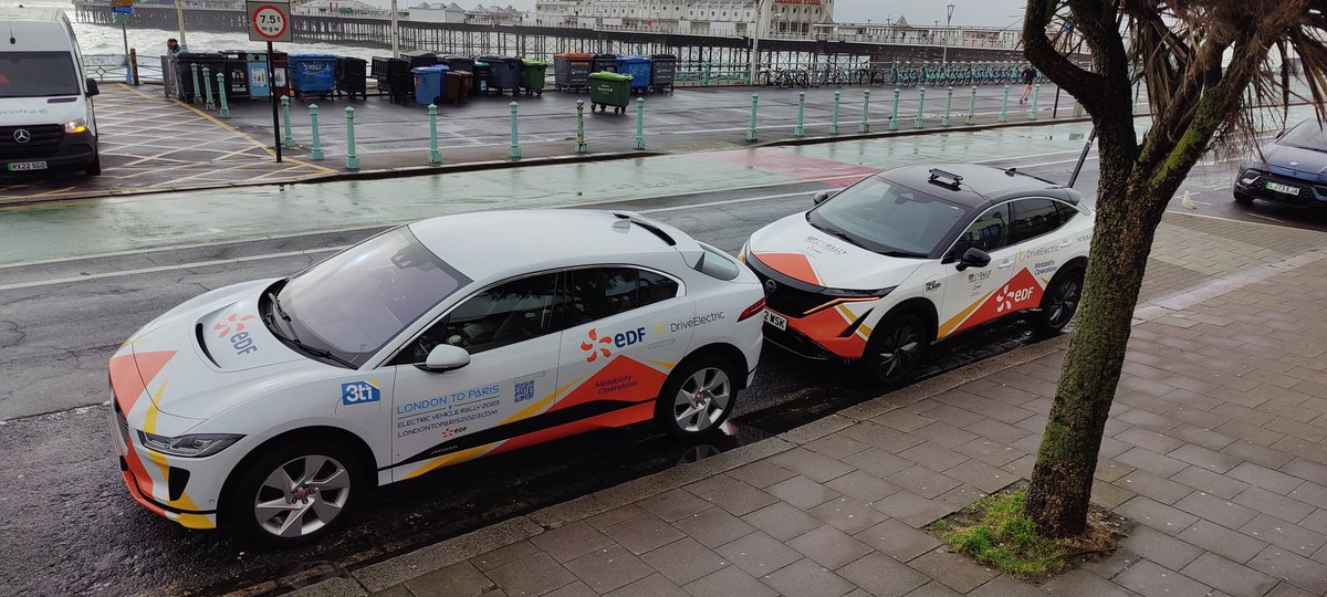 kfitsall's tweet photo. At the launch of this year's LDN to BTN and beyond EV Rally @ldn2btnEVrally. Proud to be a host city for this fantastic showcase of all things EV. The rally arrives in Brighton on Saturday 23rd June. Come down to Madeira Drive to see the positive difference EVs are making. https://t.co/7jUdu1VxIT
