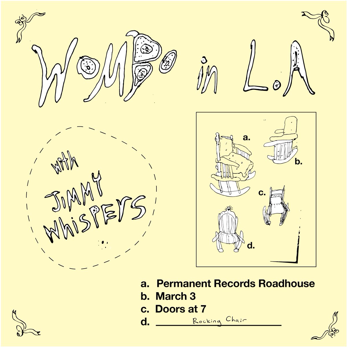 Fire Talk (@firetalkrecs) on Twitter photo 💥 <a href="/womborocks/">womborocks</a> headline LA show just announced
a. <a href="/Permanent_LA/">Permanent Records LA</a>
b. Saturday, March 3rd
c. doors @ 7pm
d. __________
tix onsale now - dice.fm/partner/dice/e… 💥 <a href="/womborocks/">womborocks</a> headline LA show just announced
a. <a href="/Permanent_LA/">Permanent Records LA</a>
b. Saturday, March 3rd
c. doors @ 7pm
d. __________
tix onsale now - dice.fm/partner/dice/e…