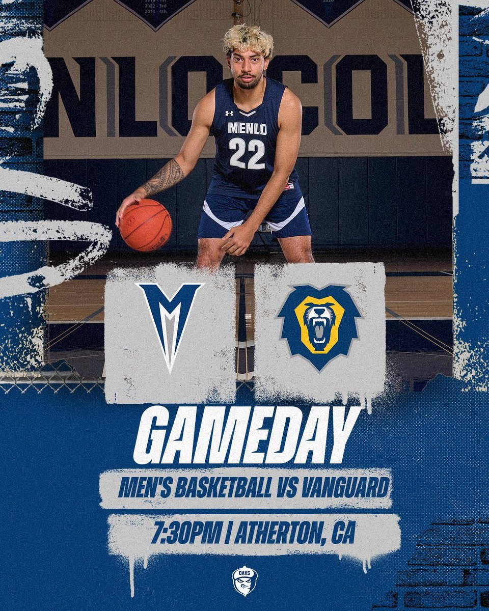 Menlo Athletics (@menloathletics) on Twitter photo 💪Revenge Game💪
<a href="/MenloMBB/">Menlo College MBB</a> will look to even up the season series against Vanguard inside Haynes-Prim Pavilion!
Tip-off is set for 7:30 PM as the race for the GSAC Playoffs remains a tightly contested one!
#ItsOakTime 💪Revenge Game💪
<a href="/MenloMBB/">Menlo College MBB</a> will look to even up the season series against Vanguard inside Haynes-Prim Pavilion!
Tip-off is set for 7:30 PM as the race for the GSAC Playoffs remains a tightly contested one!
#ItsOakTime