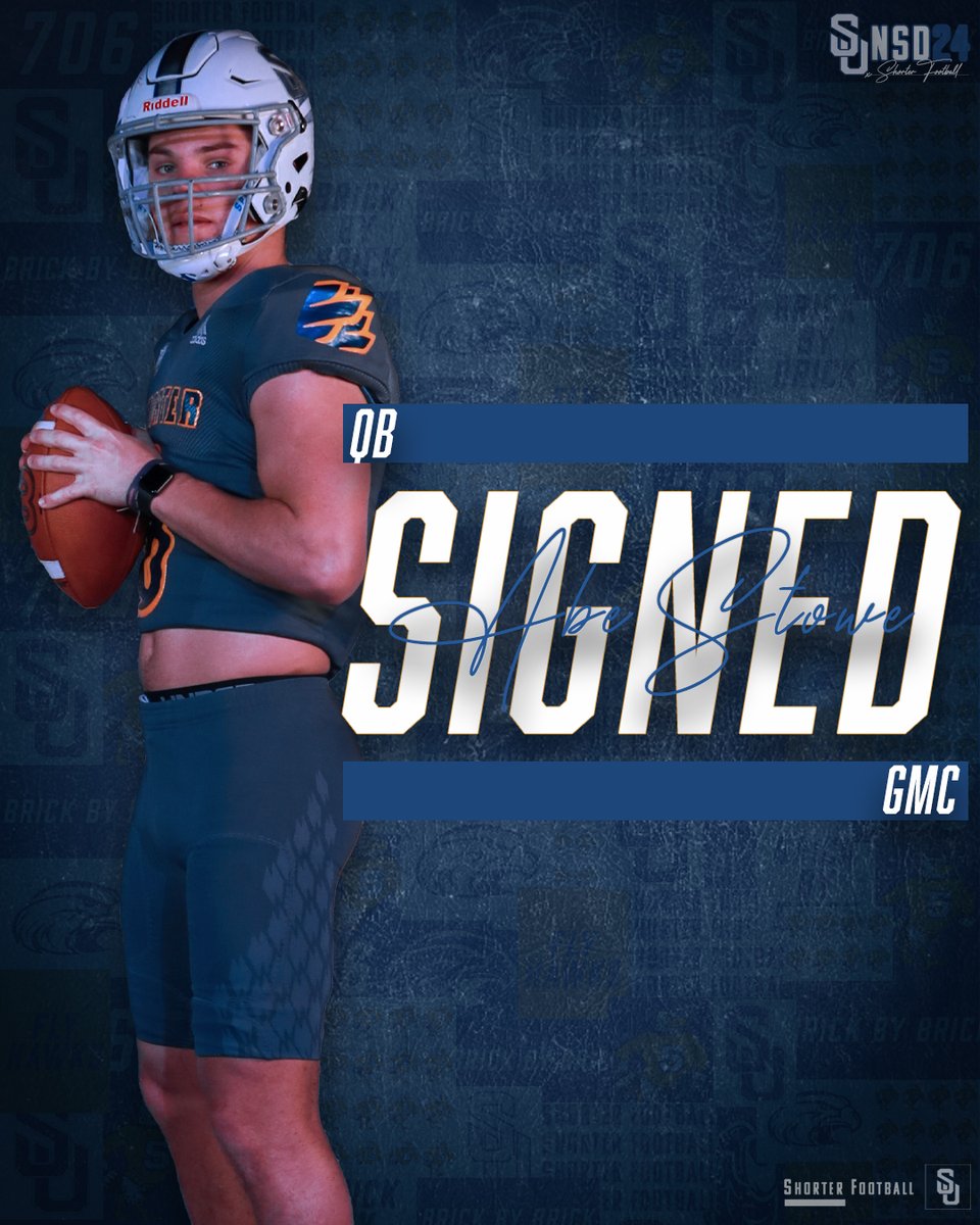 We've got a new QB in town!

<a href="/AbeStowe1/">Abe stowe</a> is ready to build! 🧱

#2024TheMission | #FlyHawks