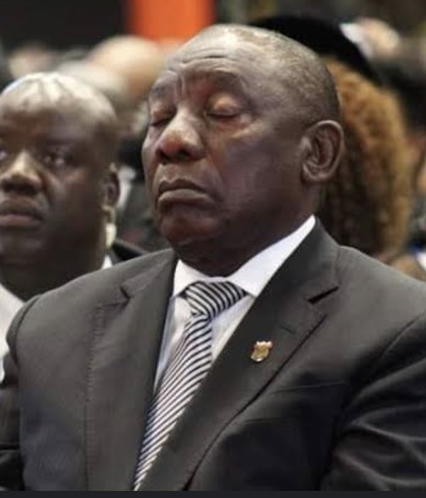 kimheller3's tweet photo. I am sure everyone in Parliament, including ANC MPs ………..and everyone watching and listening to this pathetic #SONA24 address by President Cyril Ramaphosa are wishing that the EFF MPs were in the house 

Worst #SONA by Ramaphosa ever https://t.co/Zk54VnC8ot