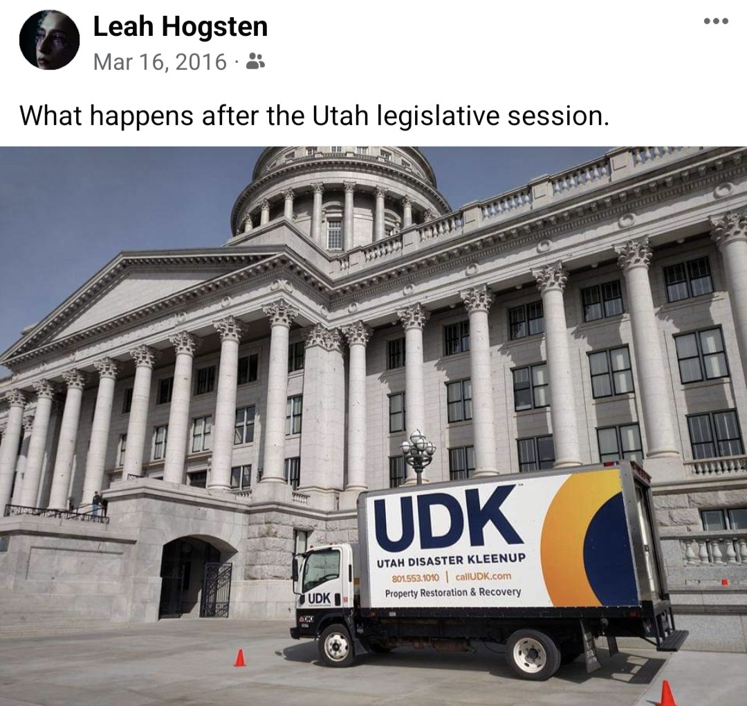 An oldie but a goodie. I hear this photo I took in 2016 is circulating the #utleg #utpol. Thanks for the heads up @NateForUtah!