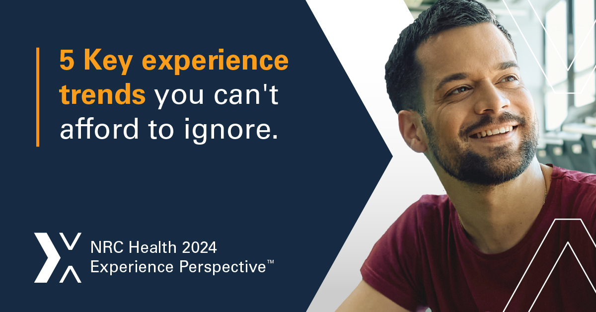 5 Key Experience Trends You Can't Miss!

The 2024 Experience Perspective dives into the trends you can't ignore, including:

✅ Emerging concerns impacting safety, loyalty, &amp; volume
✅ How to engage communities &amp; consumers for solutions

Get first access: bit.ly/3tLwAxx