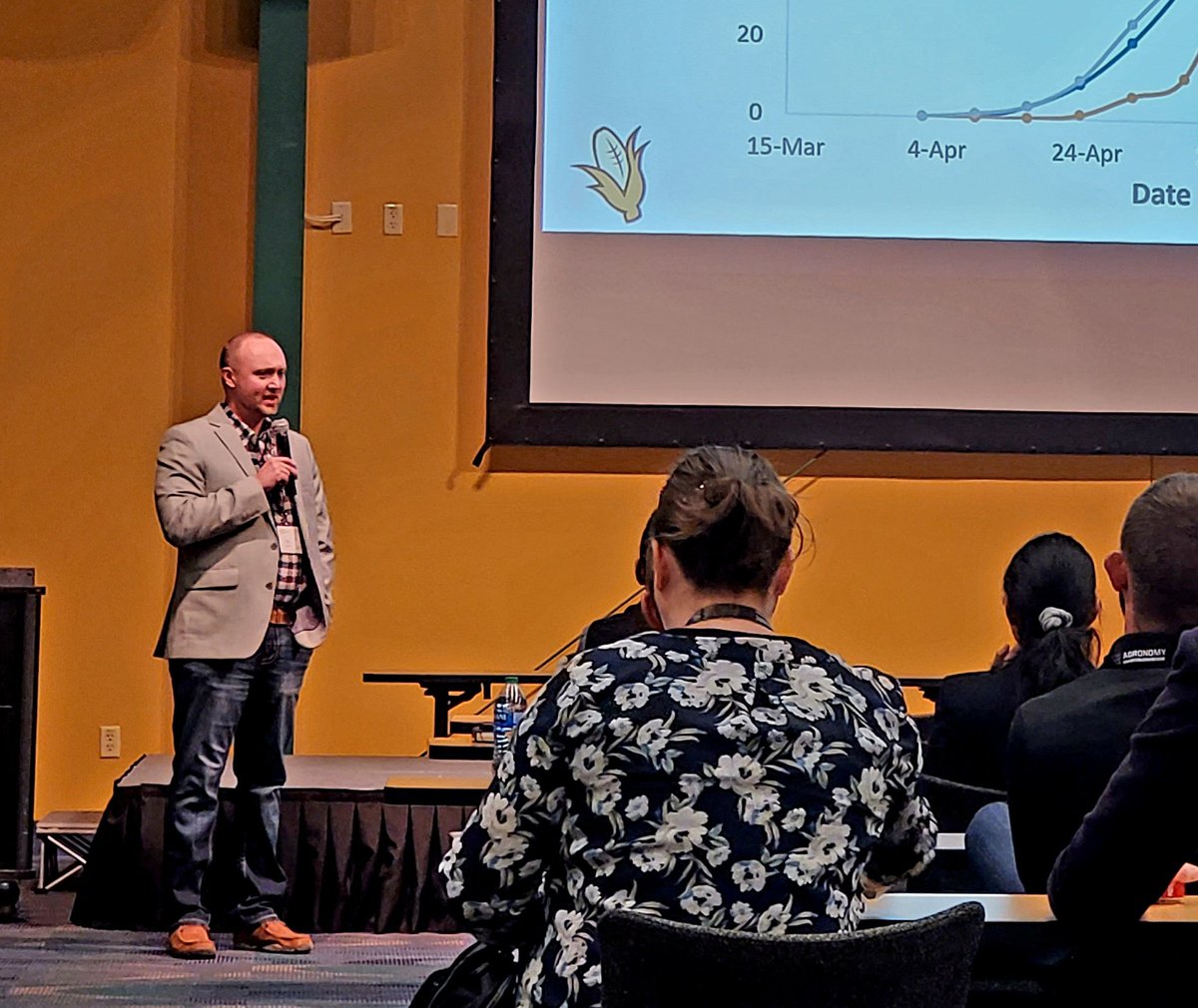 Brandon Reese (@brandonreesebrm) on Twitter photo Day 1 of the 75th annual Corn Improvement Conference underway at <a href="/PurdueAg/">Purdue Agriculture</a> <a href="/ACRE_Purdue/">ACRE Purdue</a> Beck Center.
Excellent speakers including <a href="/PurdueCorn/">Dan Quinn</a> and <a href="/DennisBuckmaste/">Dennis Buckmaster</a> covering everything from digital farm records to new #shortcorn varieties.
Looking forward to day 2
#BRM Day 1 of the 75th annual Corn Improvement Conference underway at <a href="/PurdueAg/">Purdue Agriculture</a> <a href="/ACRE_Purdue/">ACRE Purdue</a> Beck Center.
Excellent speakers including <a href="/PurdueCorn/">Dan Quinn</a> and <a href="/DennisBuckmaste/">Dennis Buckmaster</a> covering everything from digital farm records to new #shortcorn varieties.
Looking forward to day 2
#BRM