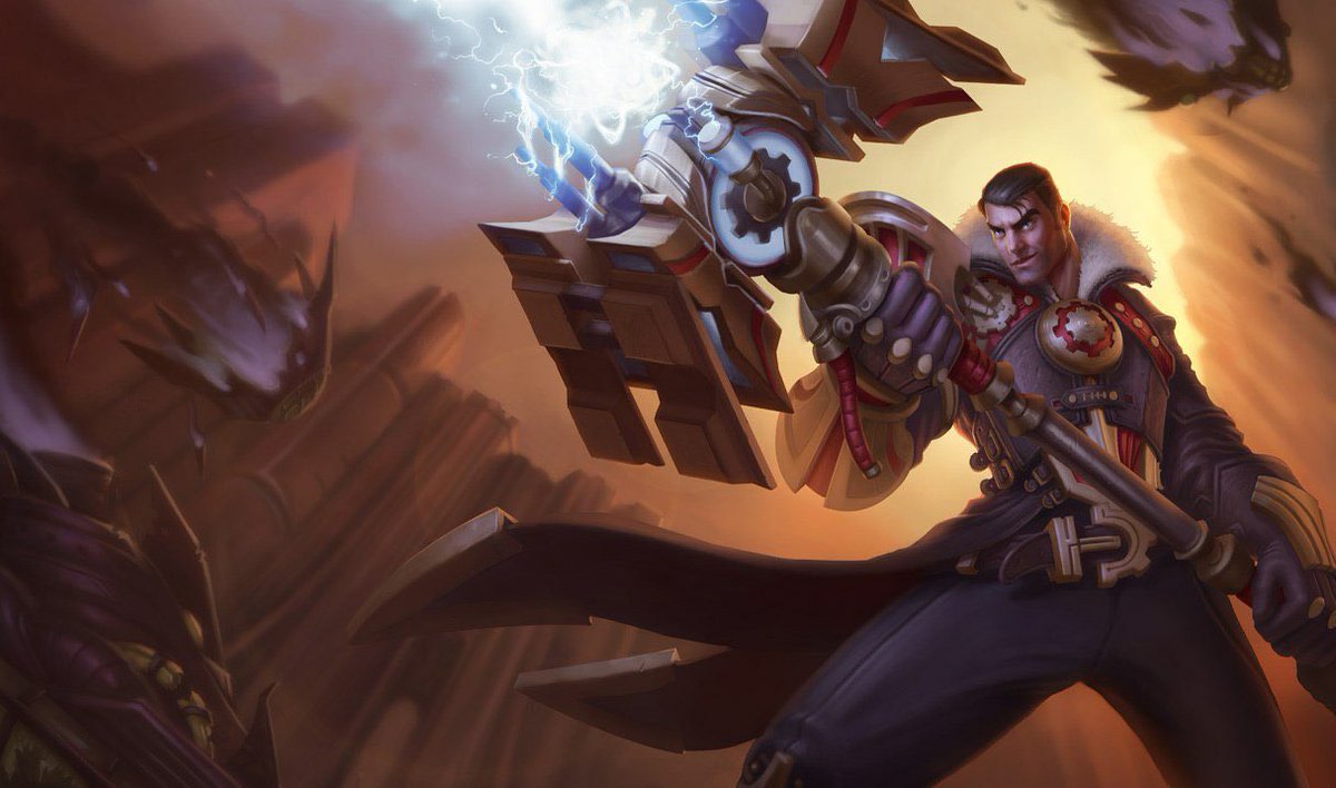 Spideraxe30's tweet photo. Jayce change coming to the PBE. As followup to his recent E knock back changes, his E will now snare targets on cast like Lee Sin R, so it should be less weird some times. https://t.co/GanEw2VUkb