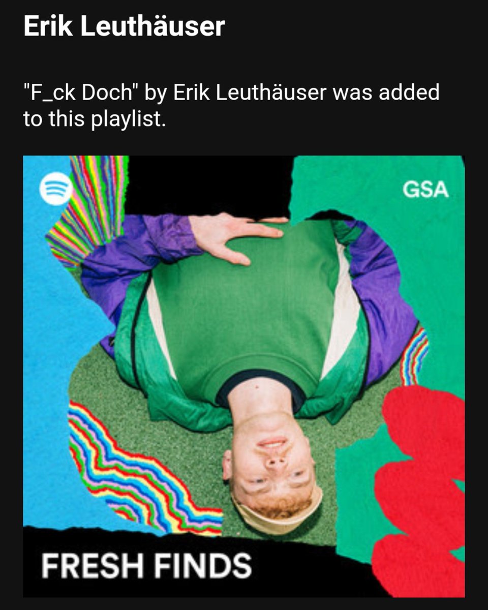 ErikLeuthaeuser's tweet photo. Yay! My new single "F_ck doch" made it to an editorial playlist on Spotify. 🎶❤️ First for me!
https://t.co/JJ7Z0B5rY5
@funinthechurch
@staatsakt
#newsingle #newvideo #newlyricvideo #newmusic #newrelease #fckdoch #fckafd #sucht #vocalist #singer #singersongwriter #jazzsinger https://t.co/6tx3YI2dRq