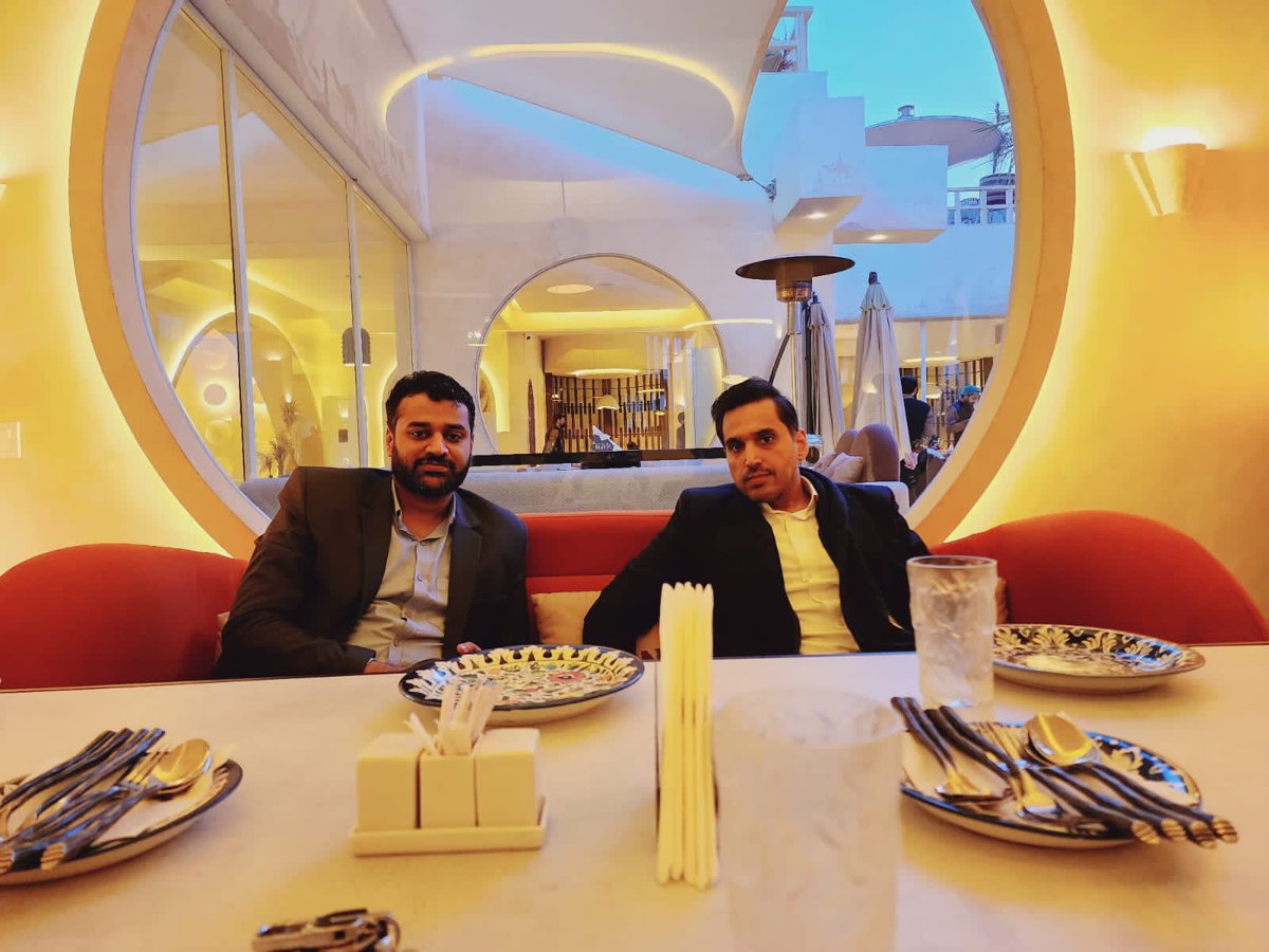 NabeelNawabi's tweet image. #WeCame #WeWorked #WeAte #WeConquered
Grateful for the opportunity to dine with Project Director of Punjab Rural Sustainable Water Supply&amp;amp;Sanitation Project,funded by The World Bank.These moments fuel our drive to work efficiently&amp;amp;make a positive impact #Leadership #Motivation