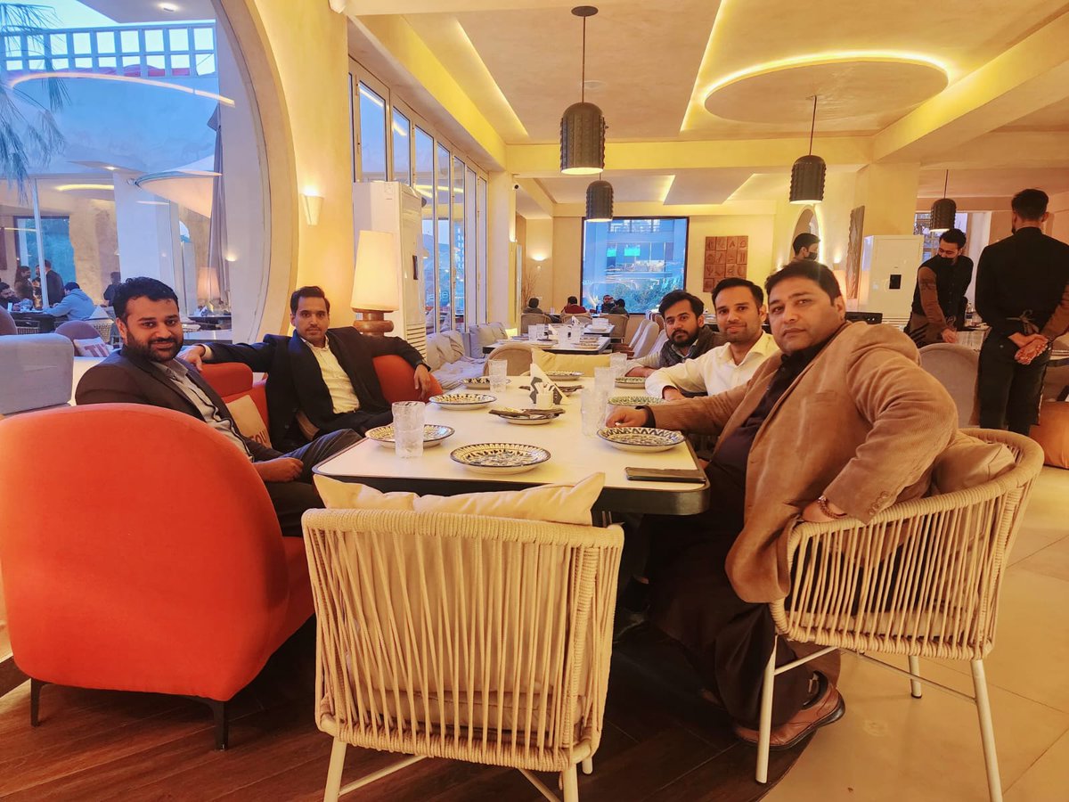 NabeelNawabi's tweet image. #WeCame #WeWorked #WeAte #WeConquered
Grateful for the opportunity to dine with Project Director of Punjab Rural Sustainable Water Supply&amp;amp;Sanitation Project,funded by The World Bank.These moments fuel our drive to work efficiently&amp;amp;make a positive impact #Leadership #Motivation