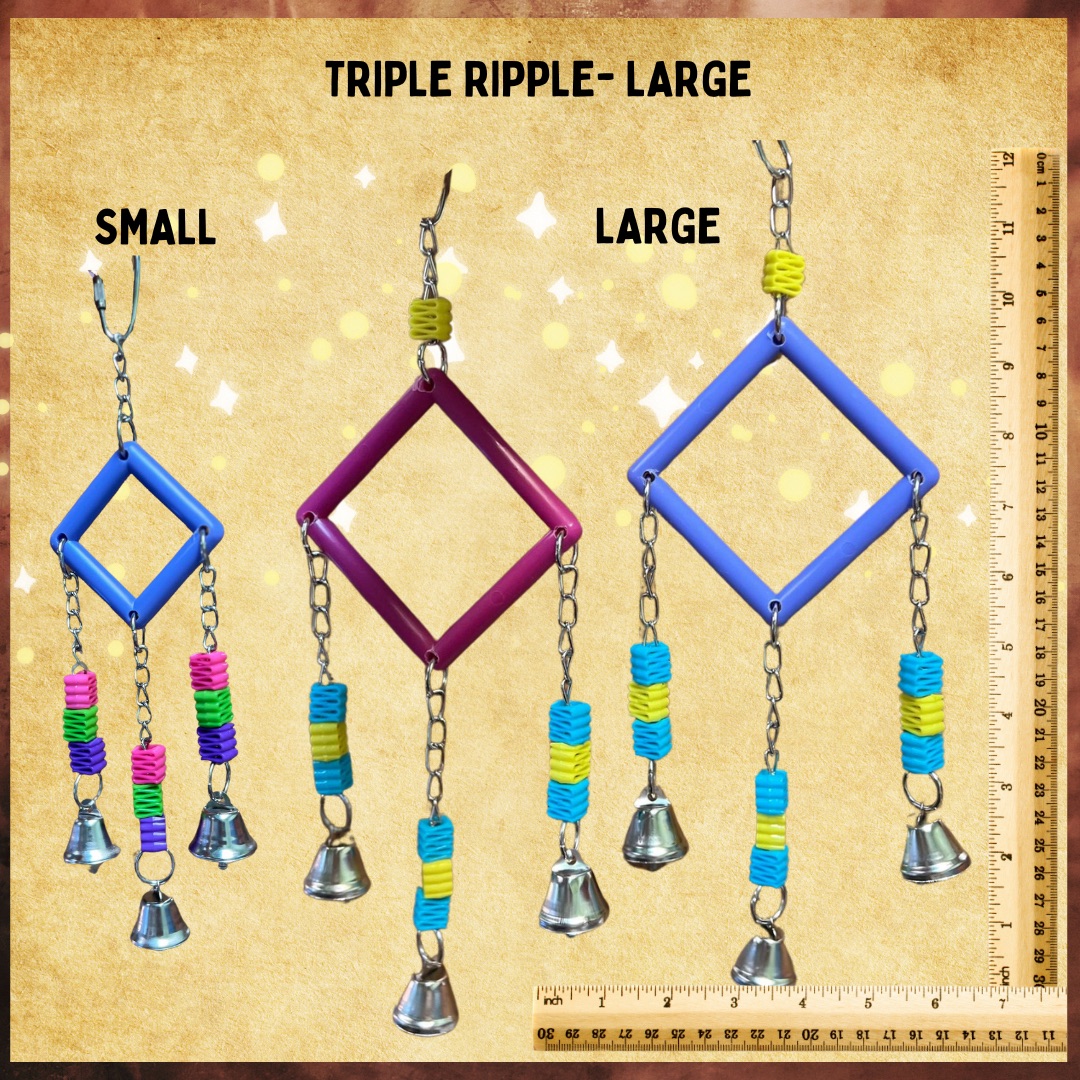 RhondasAviary's tweet image. A few new toys. You may recognize “Monkey Business” from our gift bags we gave out during Black Friday Sales Weekend. #birdtoys #parrotlover #rhondasaviary