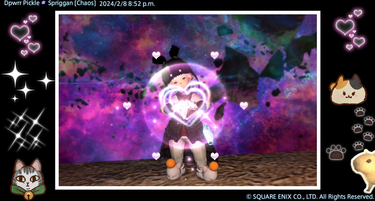 DpWRRR's tweet photo. @FF_XIV_EN Character Name: Dpwrr Pickle
World: Spriggan
Prize: Gaelicap
#FFXIVSweepstakes https://t.co/nSKDnMvNKd