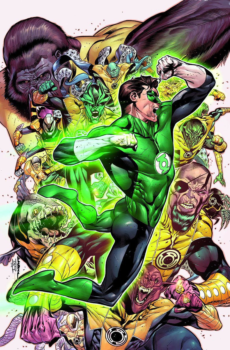 dctvcinema_'s tweet image. HAL JORDAN. GREEN LANTERN CORPS. 
by Rafa Sandoval