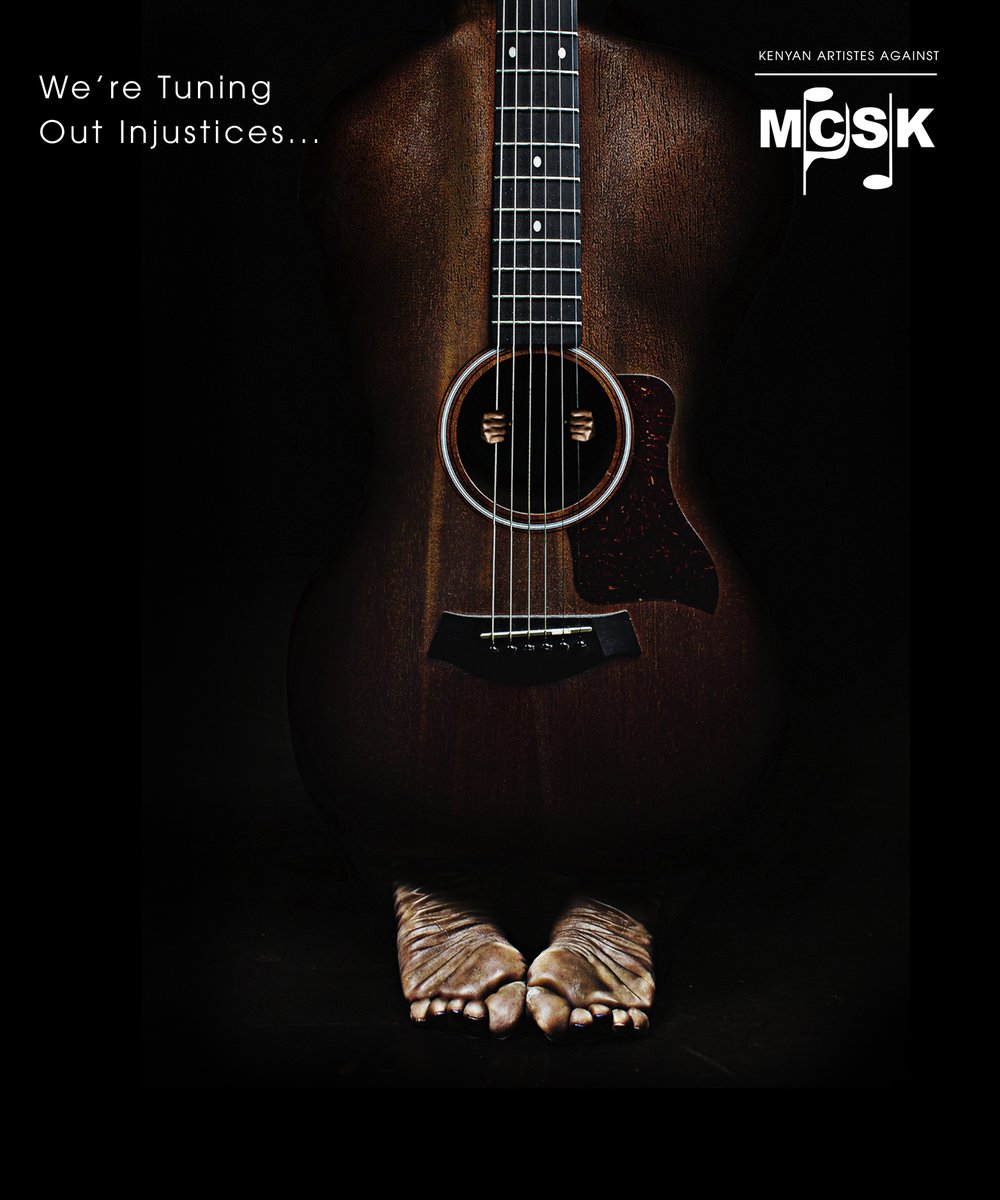 Arnimal2000's tweet image. Fretting The Silence... #MCSK 's Unpaid Dues Strike a Chord with Kenyan Musicians