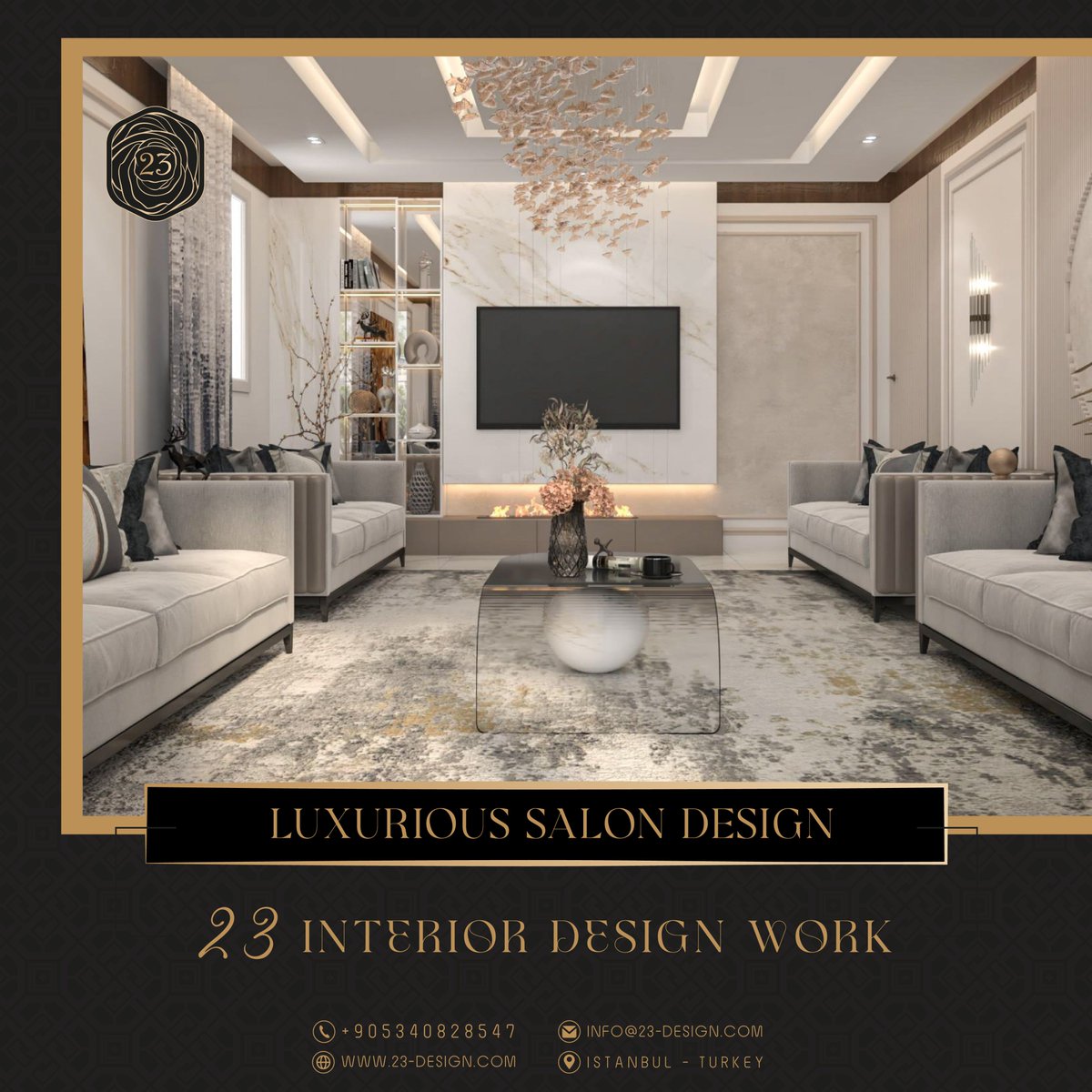 23Interior's tweet image. luxurious salon design
DESIGN BY 23 INTERIOR DESIGN
---------------------------
23 Interior Design
@23_interior_design
---------------------------
‌+90-534-082-85-47⁩
Wa.Me/905340828547
---------------------------
#interiordesign #design #interior #homedecor #architecture