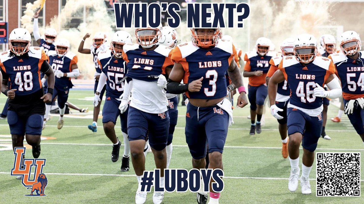 🚨🚨🚨 2024’s do not think we have moved on from you just yet! Schedule a campus visit with the QR code and come see what the Lions are all about! #WeROAR #LUBOYS