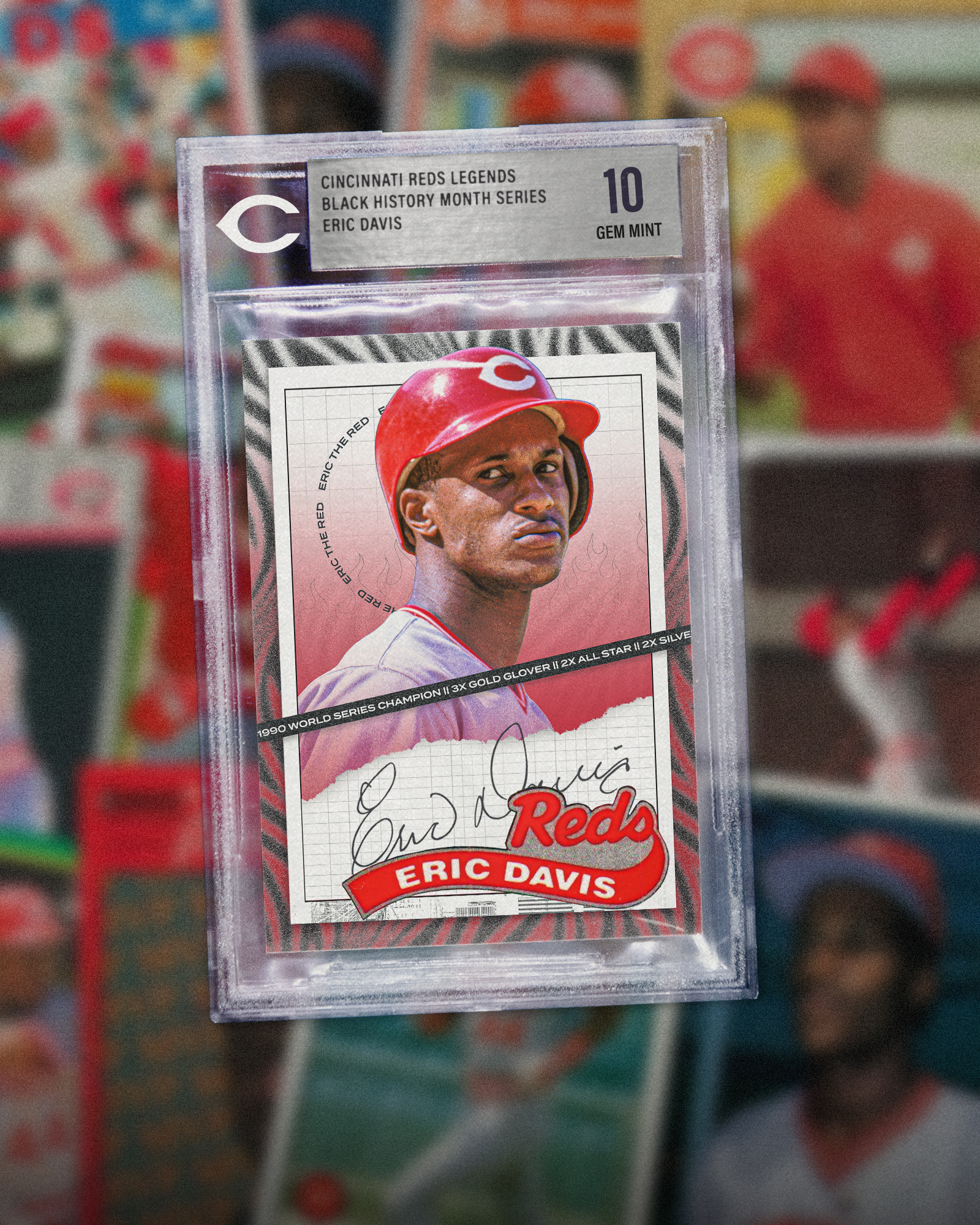 Eric davis cincinnati reds jersey sale
