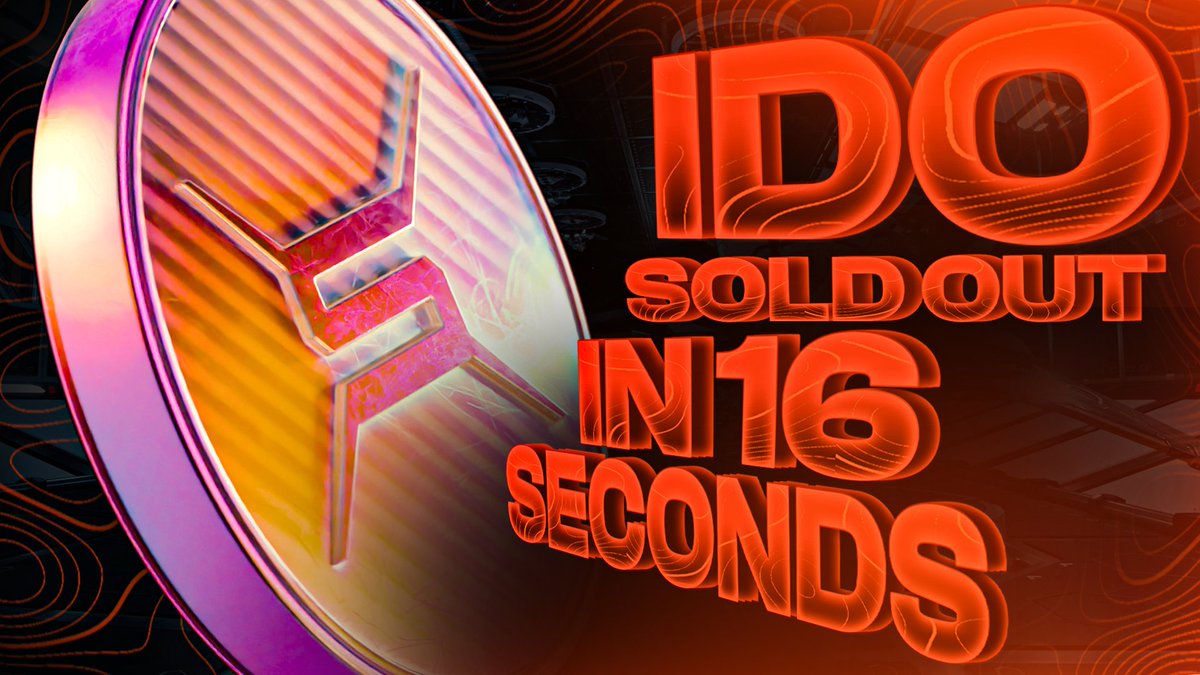 StarHeroes_game's tweet image. Our IDO closed at the speed of light, selling out in just 16 seconds! 💥

Absolutely mind-blowing 🤯

Stay tuned for the next big announcements. To the $STAR and beyond! 🚀