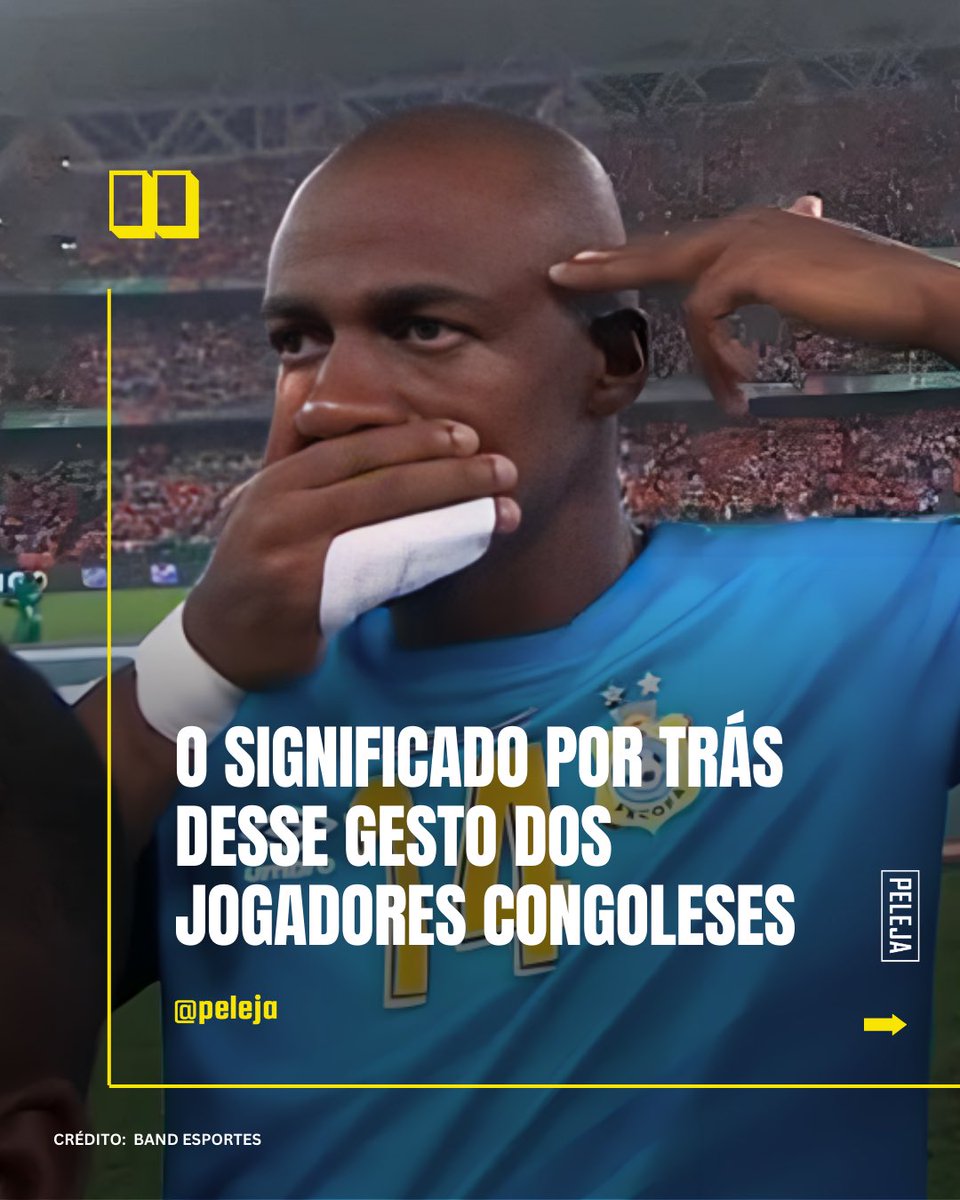 PELEJA's tweet photo. A seleção da República Democrática do Congo foi semifinalista da Copa das Nações Africanas e aproveitou o momento de visibilidade para fazer um protesto histórico.
Te contamos mais sobre isso na #ThreadPELEJA de hoje. Segue o fio 🧶 https://t.co/kus7Cg6VsB