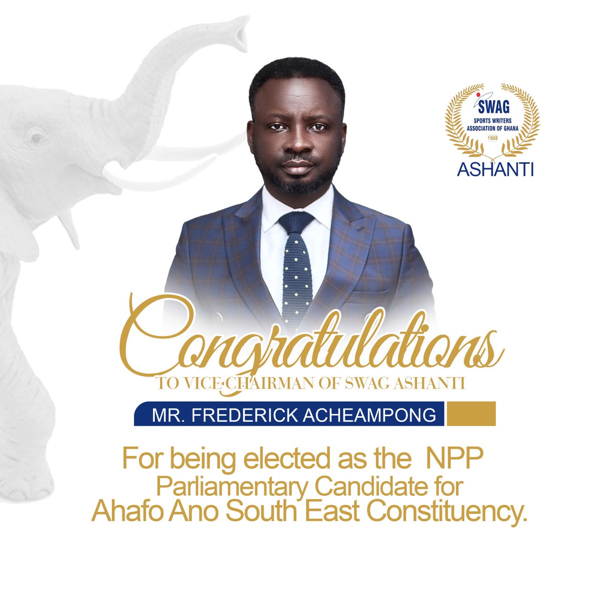 Congratulations <a href="/achee78/">Frederick Acheampong</a>