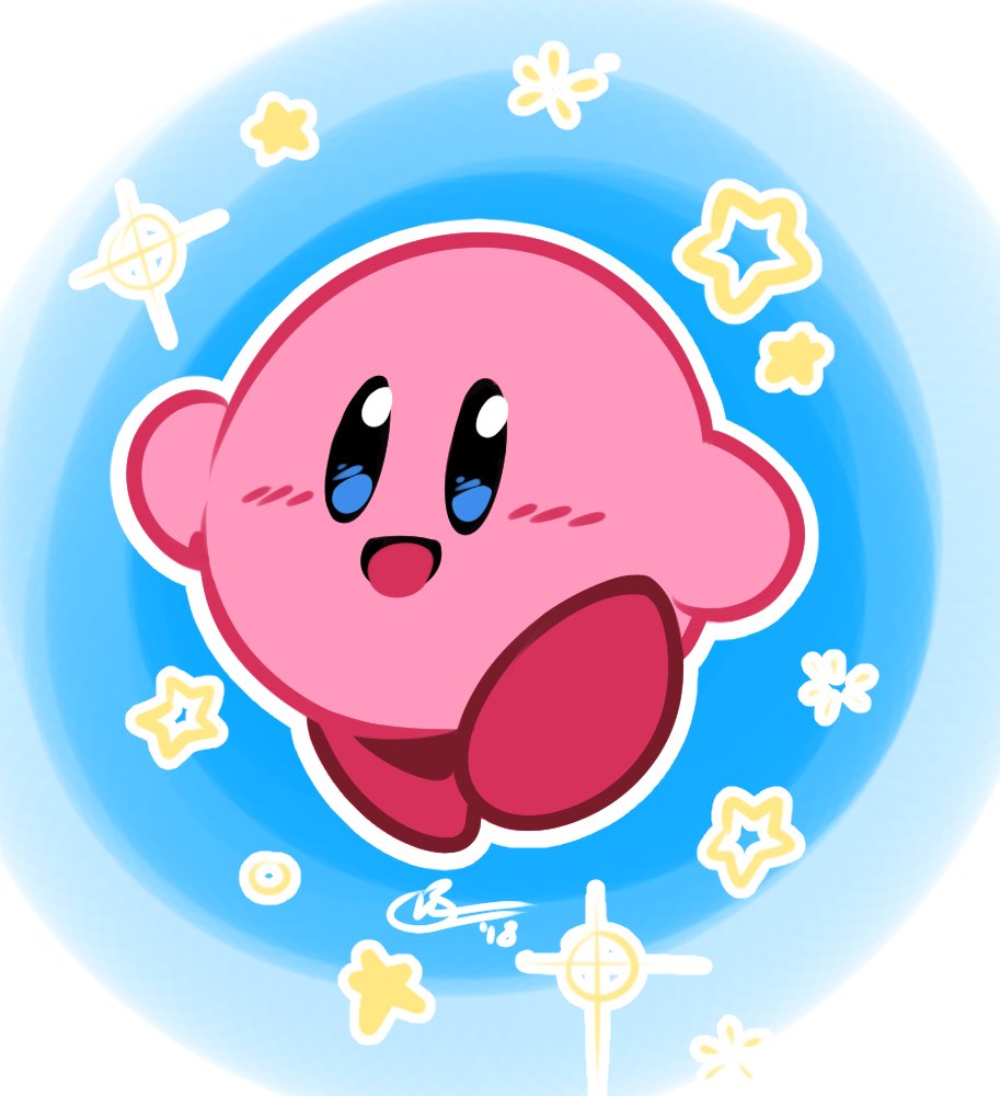 @KirbyInformer Haven't drawn any Kirby stuff in a while, but hope you like these older pieces! 💖 