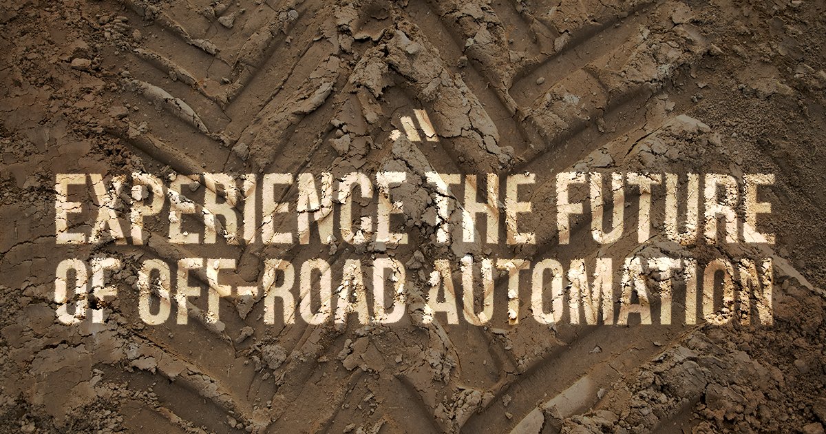 Experience the future of off-road automation with Mach!

Off-road environments present unique challenges that can hinder productivity and efficiency. 

mach.io/products#mach-…