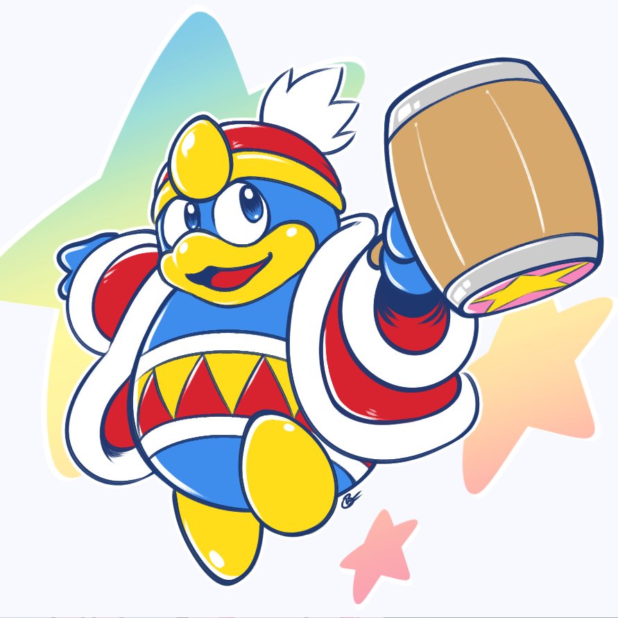@KirbyInformer Haven't drawn any Kirby stuff in a while, but hope you like these older pieces! 💖 