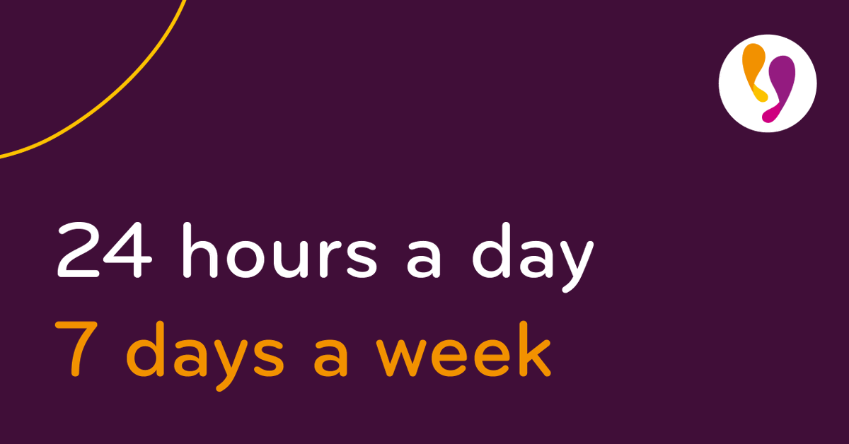 LiveFearFree's tweet photo. Our team is always here for you.

Our services are available 24 hours a day, 7 days a week.

☎️ 0808 80 10 800
📱 0786 0077333
📩 info@livefearfreehelpline.wales

Or click the link in our bio to visit our live chat service. https://t.co/83OUWTM6Cr
