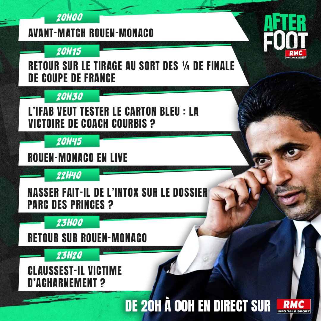 After Foot RMC tweet media