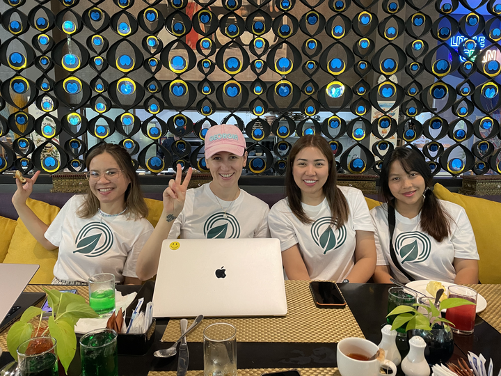 Our tech team unites in person – because some moments are too good to be virtual. Taking collaboration to new shores, this trip to Thailand was a success! 🌏 ✨ #TeamBonding #MakingMemories #WorkTripAdventures #collaboration #rfcx #arbimon #usingtechtoprotect