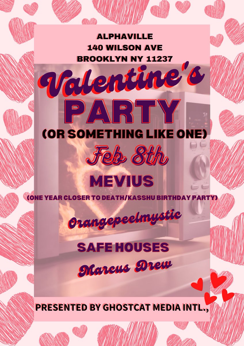 gcmediaintl's tweet photo. lineup for tonight's @dkasshu666 pre-bday show updated with @marcusdrewmusic joining! get to @alphavillebk early &amp; stick around for a night of great music from ghostcat media intl artists &amp; friends!

#indiemusic #livemusic #shoegaze #indiepop #alternativehiphop #electronicmusic https://t.co/SRJDTEDJHO