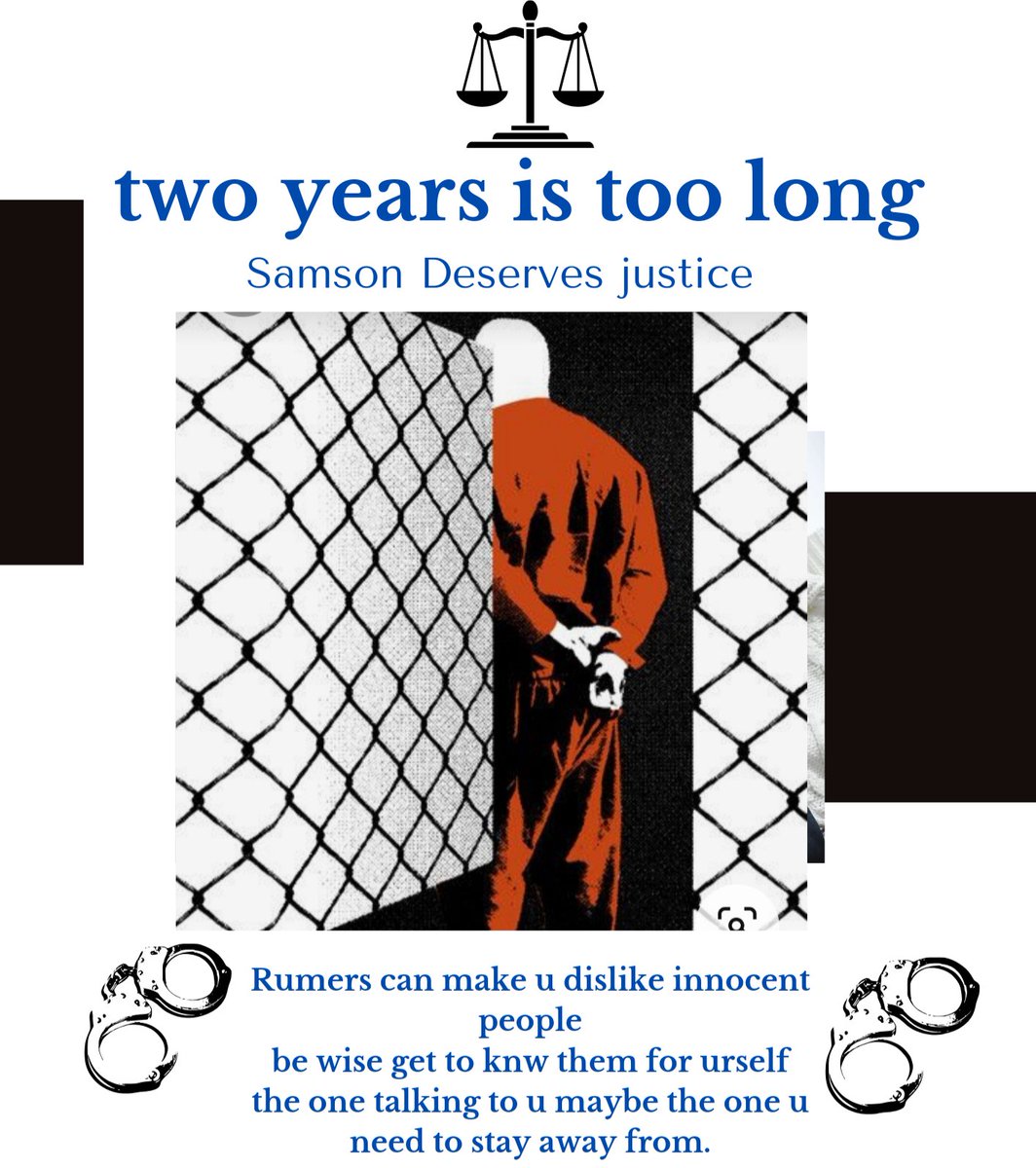 helu_yemane's tweet photo. @#Samson_Is_nnocent
#Who_Is_Samson

⚖️@DCI_Kenya You can't ignore the innocent man held without seeking justice for the past 26months. 
@UNHumanRights Your duty is to stand with humanity.
#Justice4SamsonKE
@AbiyAhmedAli
@4thPresidentKE 
@AmnestyEARO 
@AmnestyKenya
@heluyemane https://t.co/dXxhEAh9db