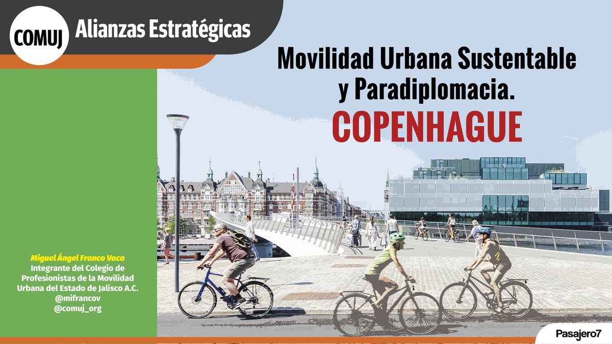 🚴 En #AlianzaEstratégica el Dr. Miguel Franco, miembro del @comuj_orghace un análisis de la #movilidad de #Copenhague, y cómo es un ejemplo para las ciudades medias del centro - occidente de México. 

👉Lee más: acortar.link/hcJ8jB

#Movilidad #Desarrollo