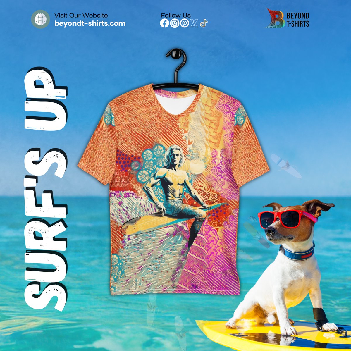 Are you ready to hit the beach and catch some waves? 🏖️ Do you want to show off your surfing skills and style? 🏄‍♂️ If so, you need to check out our new collection of surf-themed t-shirts! 🌊

#SurfsUp
#BeachVibes
#BeyondTShirts
#SurfStyle
#Surfing
#SurfLife