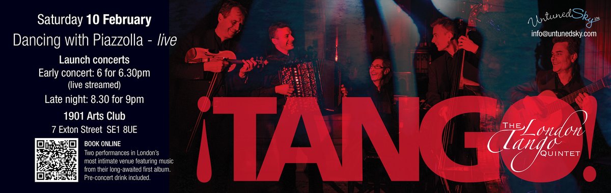 Craig Ogden (@craig_ogden) on Twitter photo Looking forward to appearing on <a href="/BBCInTune/">In Tune BBC Radio 3</a> BBC Radio 3 tomorrow Friday 9 Feb with <a href="/LondonTango5tet/">London Tango Quintet</a> to talk about our new album release Dancing with Piazzolla and the launch concerts on Feb 10 at <a href="/1901ArtsClub/">1901 Arts Club</a> . There's also a livestream for those who can't make the concerts! Looking forward to appearing on <a href="/BBCInTune/">In Tune BBC Radio 3</a> BBC Radio 3 tomorrow Friday 9 Feb with <a href="/LondonTango5tet/">London Tango Quintet</a> to talk about our new album release Dancing with Piazzolla and the launch concerts on Feb 10 at <a href="/1901ArtsClub/">1901 Arts Club</a> . There's also a livestream for those who can't make the concerts!