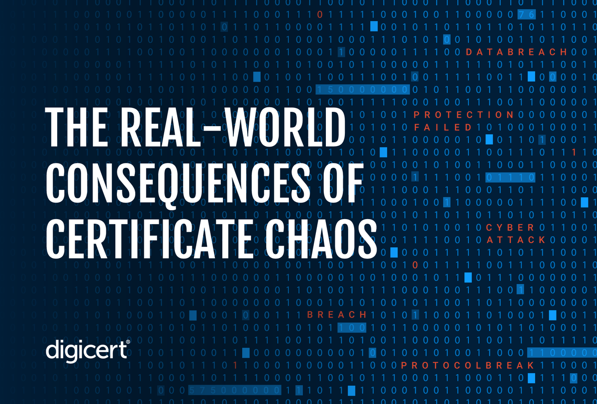 digicert's tweet photo. We talk a lot about the importance of certificate lifecycle management. But in 2017, one major credit bureau demonstrated the massive damage a single expired digital certificate can have on a corporation—and an entire country. #outage #databreach

Read ➡️ https://t.co/r5c4fFRv62 https://t.co/VfbnjWDO7L