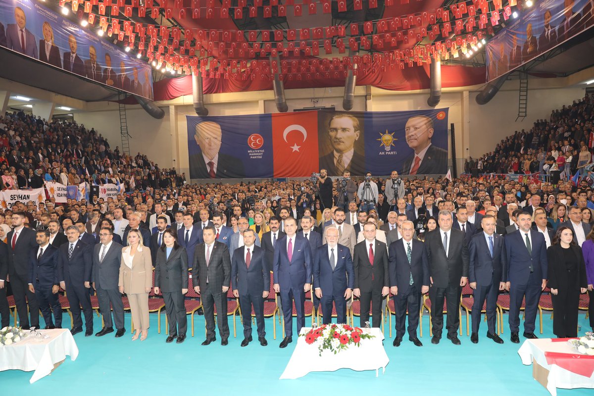 ozangulacti's tweet photo. Aday Tanıtım Toplantımızı, yoğun teveccüh, coşku ve heyecanlarıyla şölene dönüştüren AK Parti ve MHP teşkilatlarımızın yanı sıra tüm hemşehrilerimize teşekkür ediyorum.

1 Nisan'da, Adana'mız kazanacak, Adanalı hemşehrilerimiz kazanacak.

#GerçekBelediyecilik
#HazırızKararlıyız
#AdanaKazanacak