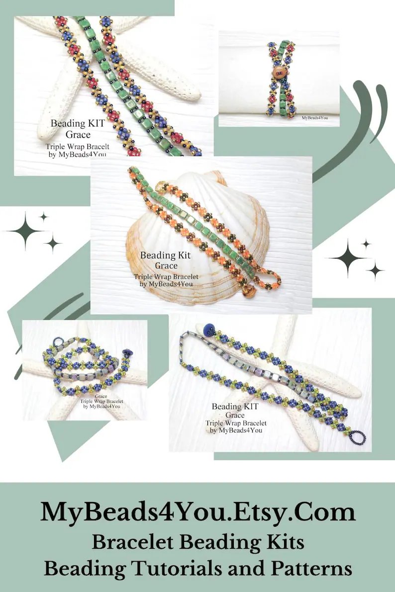 #CraftBizParty 🥰#ShopIndie #etsyfavorites #diygiftideas #jewelrydesign #wrapbracelet #etsydiy #etsyshop #smilett23 #beads #crafts #epiconetsy #etsy #giftforher #beadingsupplies #beadingtutorial #jewelrymakingkit #beadingkit #kits #diykits #braceletkit 
mybeads4you.etsy.com/listing/127750…