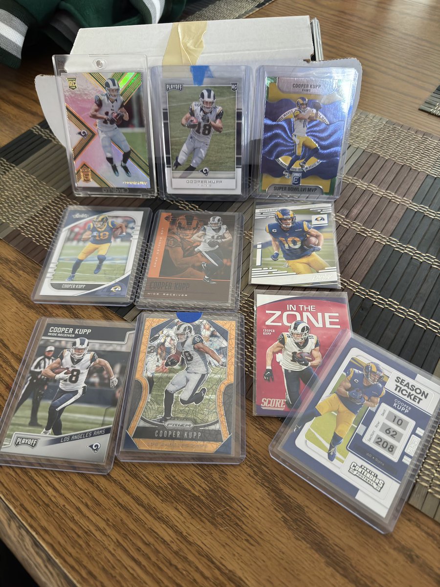 coachbillyx3's tweet photo. @chrisaznar @LAcarddude Kupp to the rescue https://t.co/KCDDPFIhOP