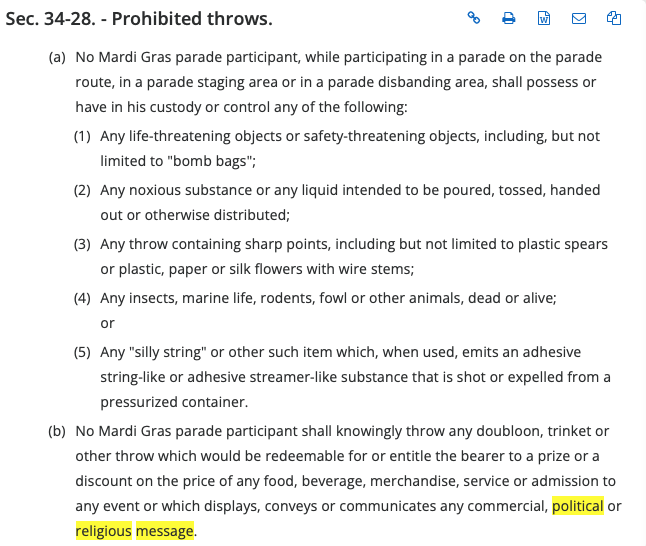 GetWoke15's tweet photo. So while we are on the subject of Mardi Gras RULES!!
Let's talk about the biggest POS "rules don't apply to me" criminal of all.
@JeffLandry @JPMorrell @HelenaMorenoLA @otforus @voteeugenegreen @lesliharris @BillyNungesser
#FRAUD #THIEF #MALFEASNACE #GRIFTER #FREELODER https://t.co/nMbWNXsVyE
