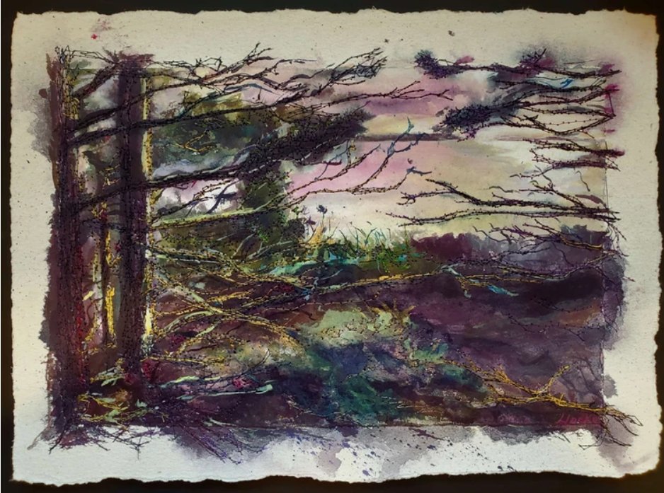 Have you noticed the beautiful artwork for our Duckish poster? It's by local artist Lisa Locke! Learn all about how Twilight inspired our upcoming production of Duckish: The Ghost and Fairy Stories of Tom Dawe:
theatrecbs.com/post/twilight-…