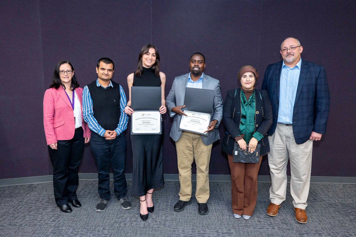 Congratulations to our Malcolm Feist Cardiovascular Research Symposium Poster Winners!