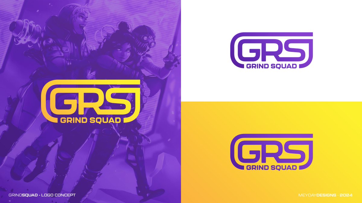 MeydayDesigns's tweet photo. Client: @iAmRynolicious 

Ryno came to me in search of a logo for his own team! I was curious when this would happen, and I'm happy I was able to help with it. 🙏

Welcome, Grind Squad! 💪

Super happy with the logo overall, and I appreciate all support! ✅

#design #gfx #logo https://t.co/jSi33wUjau