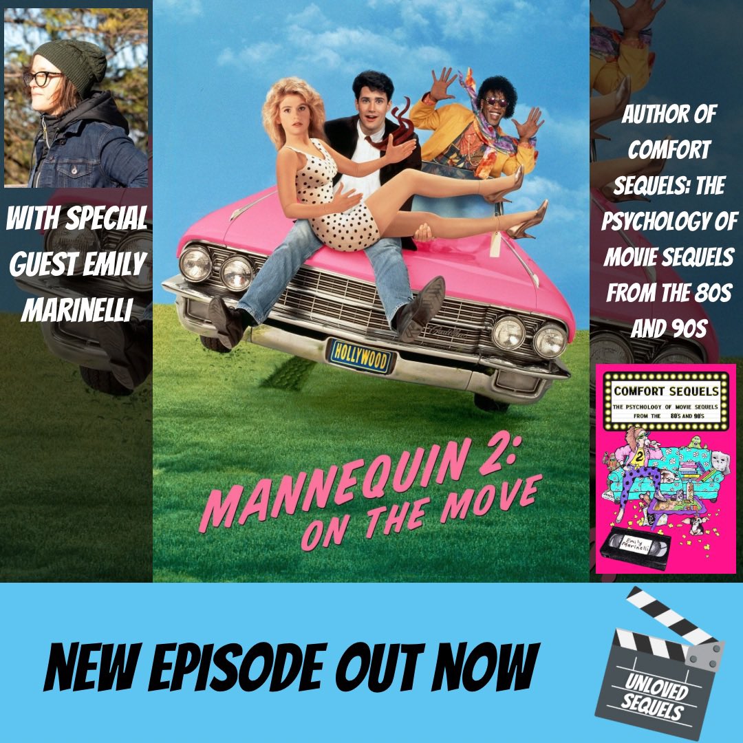 This time n Unloved Sequels we are getting me a retail therapy… this is Mannequin 2;  On The Move linktr.ee/unlovedsequels