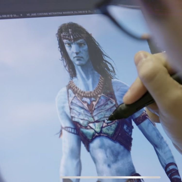 kobitheprophet's tweet photo. Wild Theory!
I wonder if the unused Concept art of jack wearing body armor will be used by the NA’Vi Ash Clan instead for A3 
#AvatarTheWayOfWater #Avatarjakesully https://t.co/fsbJmzmEAL