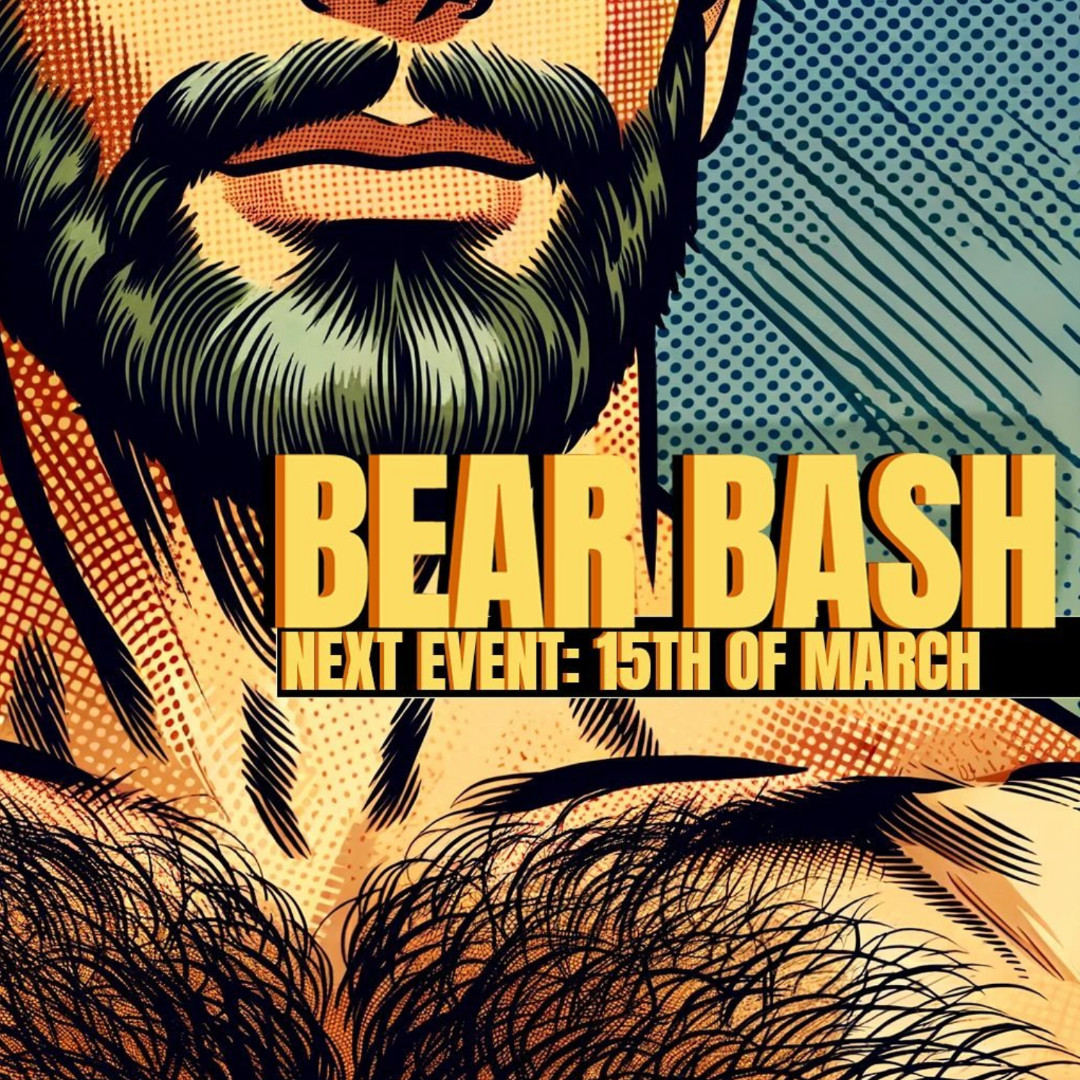 EagleAmsterdam's tweet photo. Awesome news! Bear Bash has been renewed at Eagle Amsterdam ! Mark your calendars for 15th of March 2024 - 21:00 Who did you miss at the last Bear Bash? Tag them or share this post with them. #BearParty #BearBash #EagleAmsterdam #GayAmsterdam #BearCommunity #BearEvent #GayParty https://t.co/h61G3IUzhm