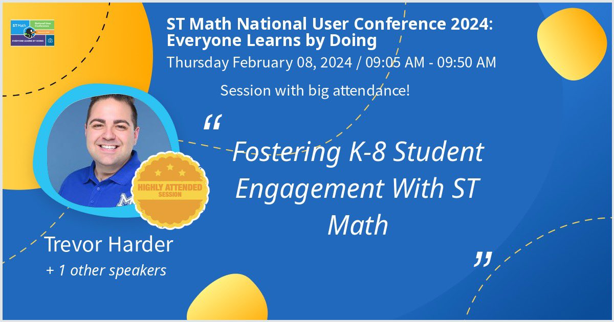 MiddleSciNerd's tweet photo. Such a great time at @STMath National user conference presenting on engagement at our school! https://t.co/8kPZBfJhjJ