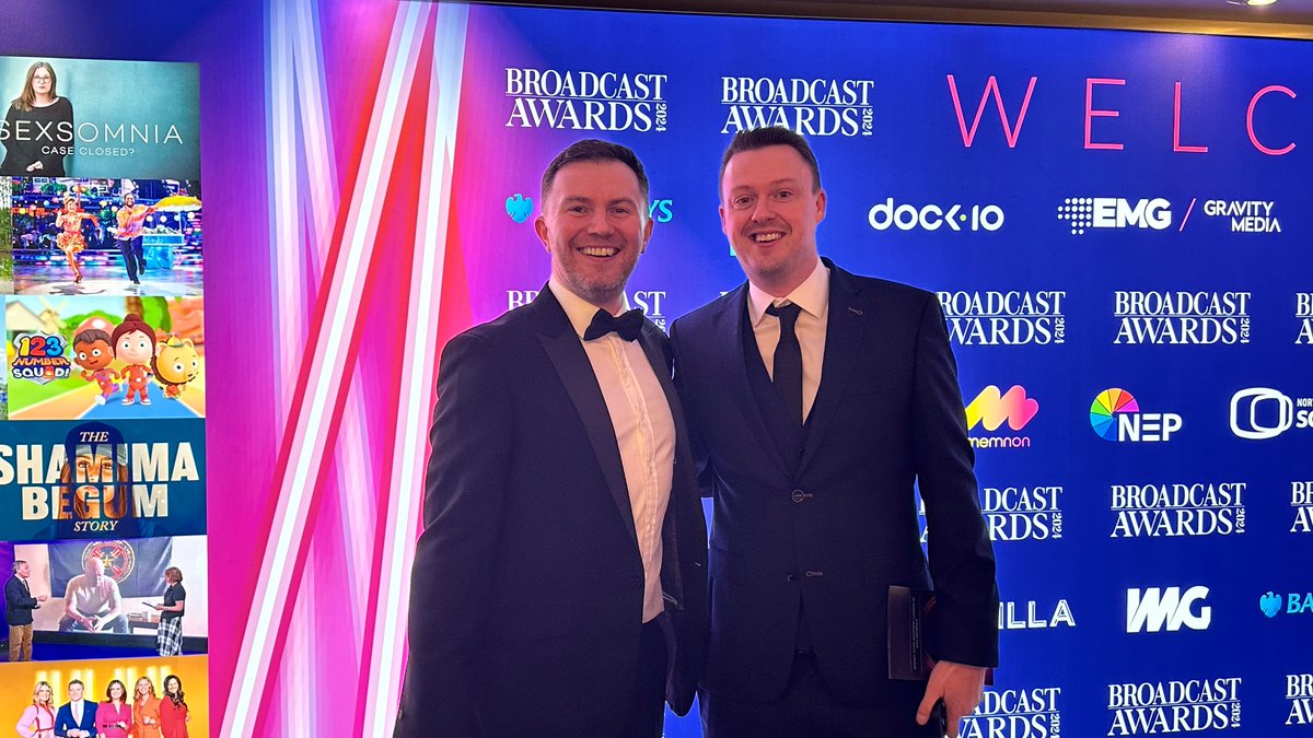 gorillagrouptv's tweet photo. Gorilla nominated #Broadcast Awards https://t.co/O2sc3p6apH