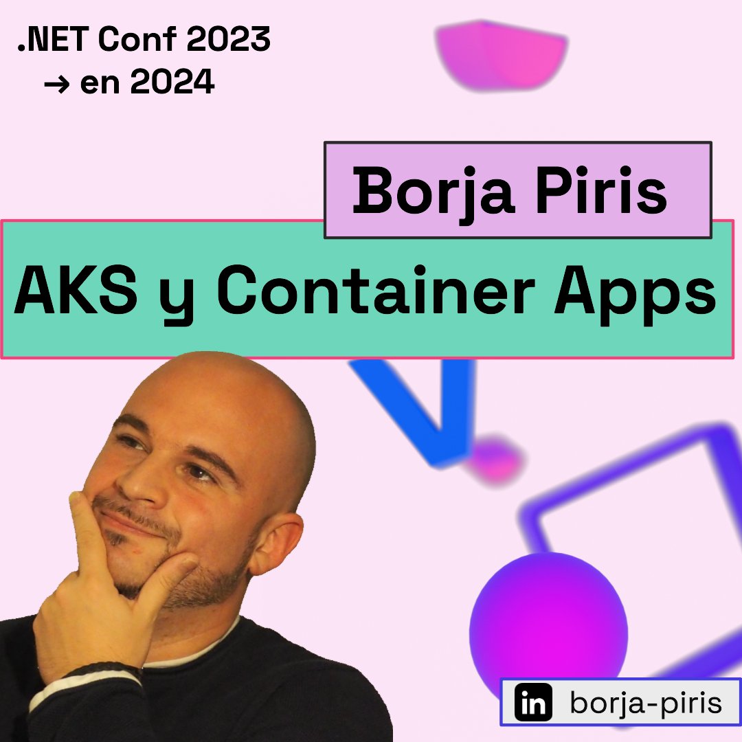 .NET Conf Madrid tweet media