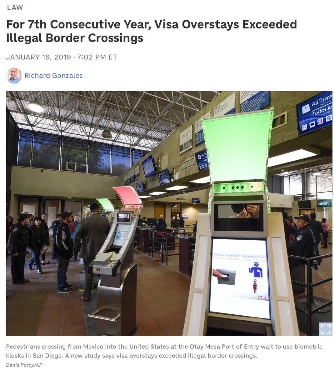 @Rensontwitts @dartagnank @currermell @Ddaj13 @ChrisMurphyCT That’s impossible though. You are never, ever going to stop every single attempted illegal crossing. That’s an admirable goal, but one no country on earth can realistically achieve, especially since the majority of illegal immigrants enter legally and just overstay their visa.