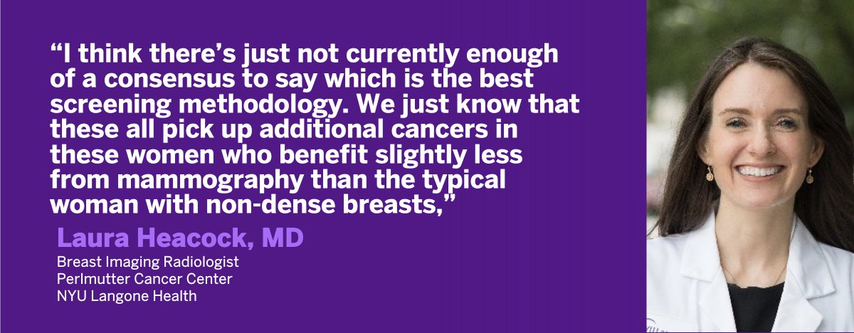 Perlmutter Cancer Center at NYU Langone Health (@perlmutter_cc) on Twitter photo Should supplemental follow-up screening be recommended for women with denser breasts?
Radiologists like our <a href="/heacockMD/">Laura Heacock, MD</a> of <a href="/NYUImaging/">NYU Langone Health Department of Radiology</a> address limitations across screening methodologies with <a href="/statenews/">STATENEWS</a>: bit.ly/47ZG9qI Should supplemental follow-up screening be recommended for women with denser breasts?
Radiologists like our <a href="/heacockMD/">Laura Heacock, MD</a> of <a href="/NYUImaging/">NYU Langone Health Department of Radiology</a> address limitations across screening methodologies with <a href="/statenews/">STATENEWS</a>: bit.ly/47ZG9qI