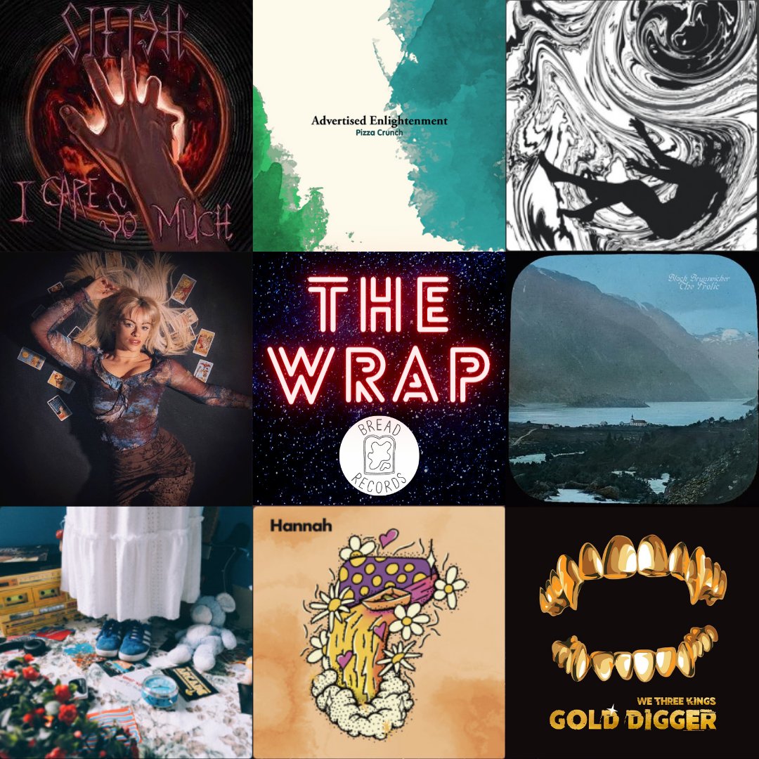 we've got our brand new The Wrap, covering some of our favourite releases of January! ✨ you can find the reviews in full on our website at breadrecords.co.uk/2024/02/08/the… 🍞